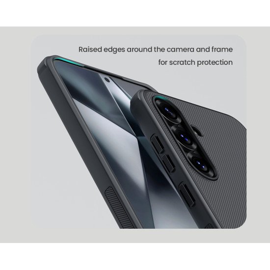 Husa magnetica protectie spate din plastic neagră pentru Samsung S25 Husa magnetica protectie spate din plastic neagră pentru Samsung S25