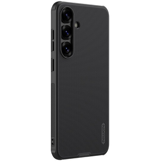 Husa magnetica protectie spate din plastic neagră pentru Samsung S25 Husa magnetica protectie spate din plastic neagră pentru Samsung S25