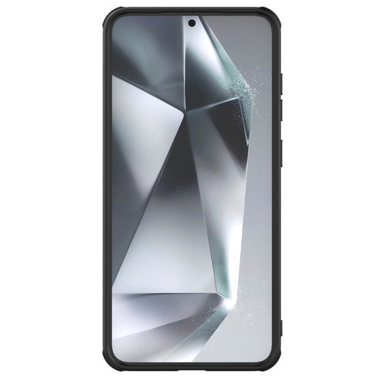 Husa magnetica protectie spate din plastic neagră pentru Samsung S25 Husa magnetica protectie spate din plastic neagră pentru Samsung S25