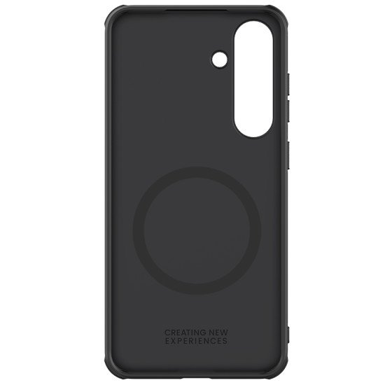 Husa magnetica protectie spate din plastic neagră pentru Samsung S25 Husa magnetica protectie spate din plastic neagră pentru Samsung S25