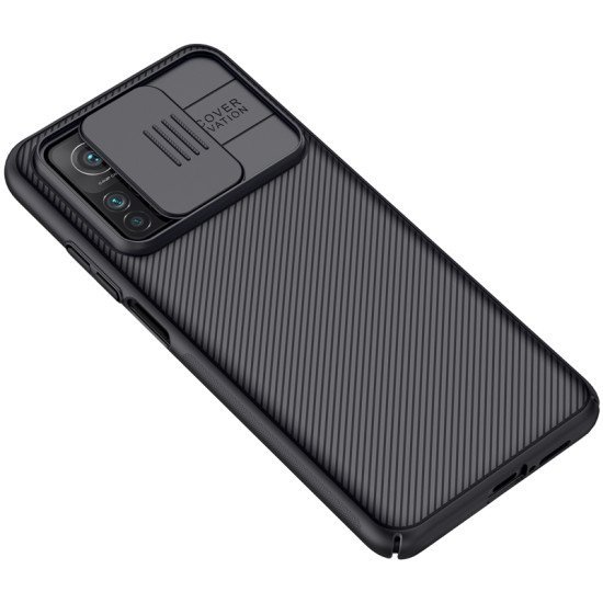 Husa protectie spate si camera foto negru pentru Mi 10T / Mi 10T Pro