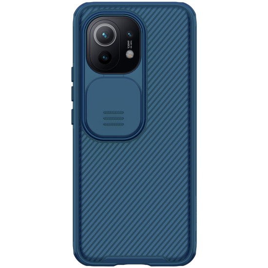 Husa protectie spate si camera foto albastru pentru Mi 11 Husa protectie spate si camera foto albastru pentru Mi 11
