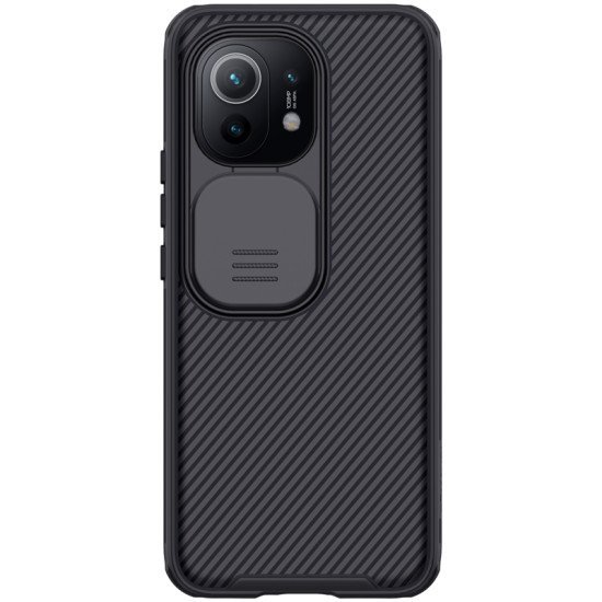 Husa protectie spate si camera foto negru pentru Mi 11