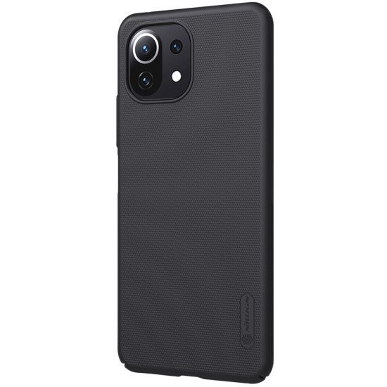 Husa protectie spate din plastic negru pentru Mi 11 Lite 5G NE