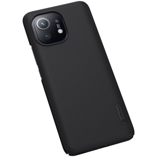 Husa protectie spate din plastic negru pentru Mi 11 Husa protectie spate din plastic negru pentru Mi 11