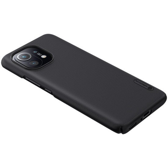 Husa protectie spate din plastic negru pentru Mi 11 Husa protectie spate din plastic negru pentru Mi 11