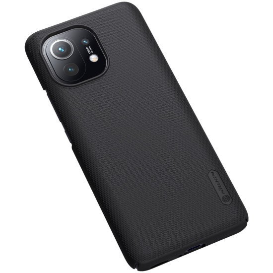 Husa protectie spate din plastic negru pentru Mi 11 Husa protectie spate din plastic negru pentru Mi 11