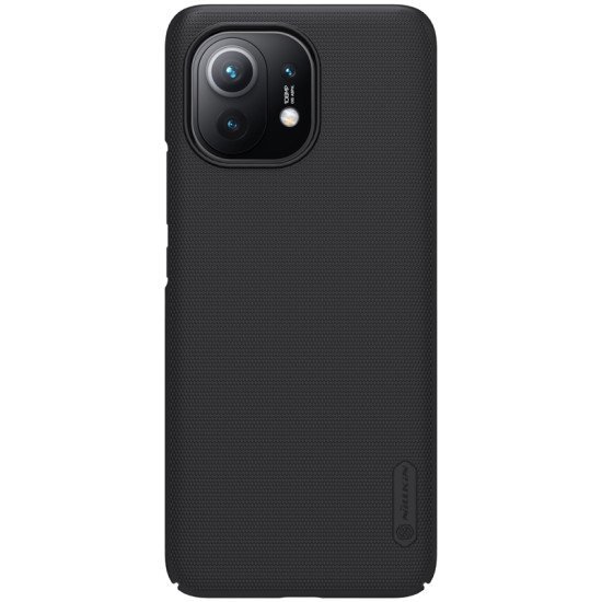 Husa protectie spate din plastic negru pentru Mi 11 Husa protectie spate din plastic negru pentru Mi 11