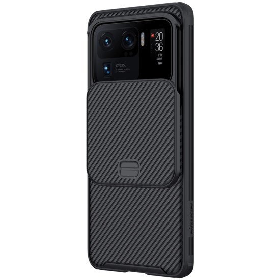 Husa protectie spate si camera foto negru pentru Mi 11 Ultra