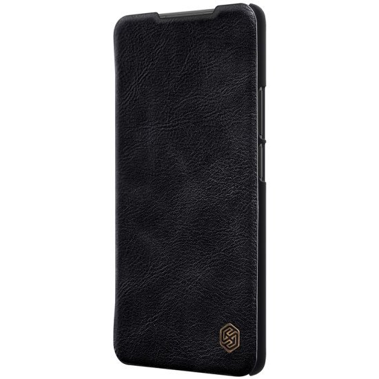 Husa din piele negru de lux QIN cu Mi 11T / Mi 11T Pro Husa din piele negru de lux QIN cu Mi 11T / Mi 11T Pro