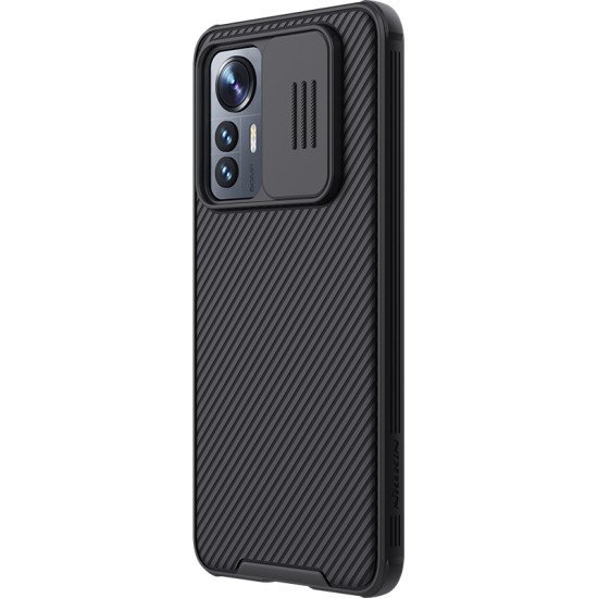 Husa protectie spate si camera foto negru pentru Mi 12 Lite Husa protectie spate si camera foto negru pentru Mi 12 Lite