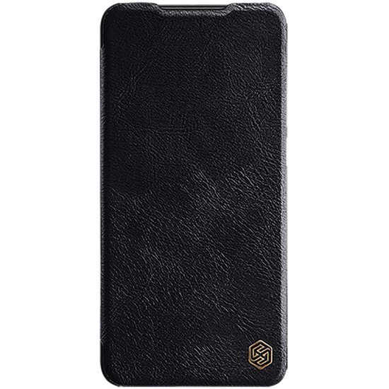 Husa din piele negru de lux QIN cu Mi 12 Lite Husa din piele negru de lux QIN cu Mi 12 Lite