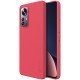 Husa protectie spate din plastic rosu pentru Mi 12 Lite Husa protectie spate din plastic rosu pentru Mi 12 Lite