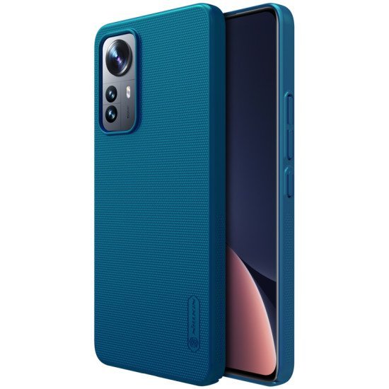 Husa protectie spate din plastic albastru pentru Mi 12 Lite Husa protectie spate din plastic albastru pentru Mi 12 Lite