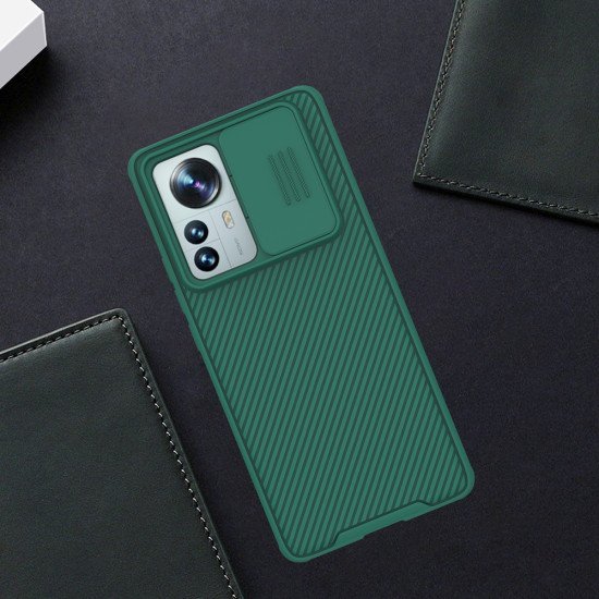 Husa protectie spate si camera foto verde pentru Mi 12 PRO / 12S PRO