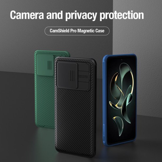 Husa protectie spate si camera foto verde pentru Xiaomi 13T / 13T Pro