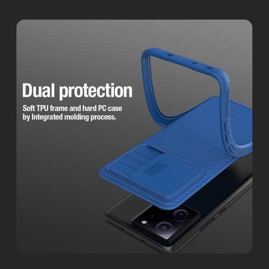 Husa protectie spate si camera foto verde pentru Xiaomi 13T / 13T Pro