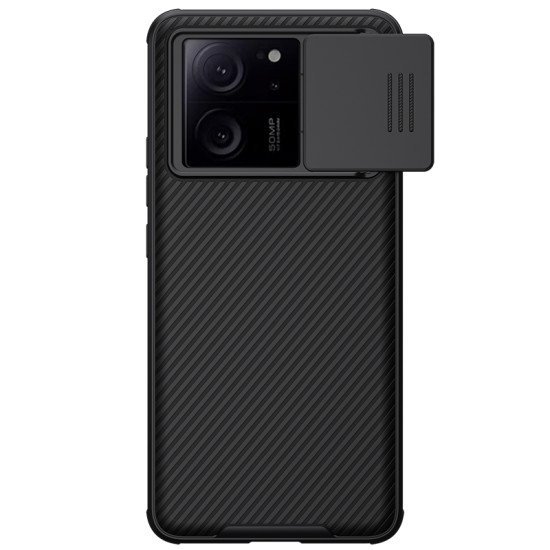 Husa protectie spate si camera foto negru pentru Xiaomi 13T / 13T Pro