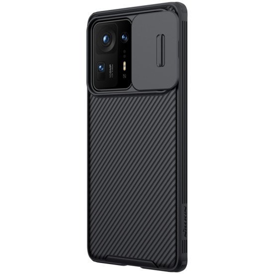 Husa protectie spate si camera foto negru pentru Mi Mix 4