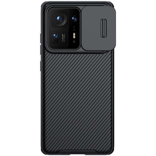 Husa protectie spate si camera foto negru pentru Mi Mix 4