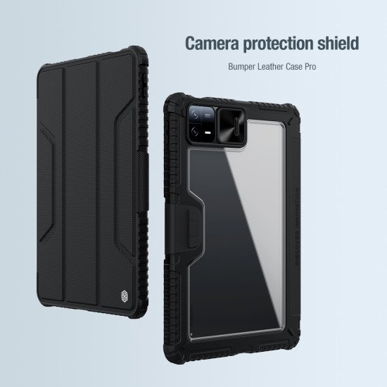 Husa blindata cu capac si protectie camerei pentru Mi Pad 6 / Mi Pad 6 PRO - Albastru