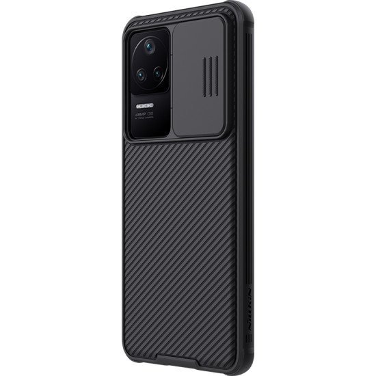 Husa protectie spate si camera foto negru pentru Poco F4 5G