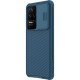 Husa protectie spate si camera foto albastru pentru Poco F4 5G Husa protectie spate si camera foto albastru pentru Poco F4 5G