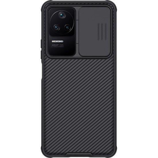 Husa protectie spate si camera foto negru pentru Poco F4 5G