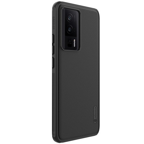 Husa protectie spate din plastic negru pentru Poco F5 Pro 5G