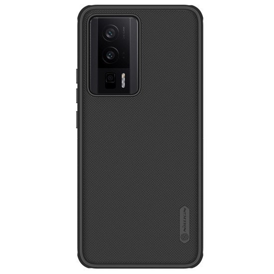 Husa protectie spate din plastic negru pentru Poco F5 Pro 5G