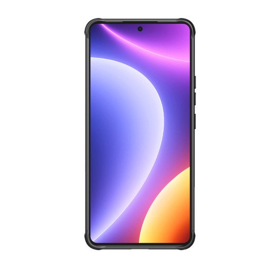 Husa protectie spate si camera foto neagră pentru Poco F6 5G