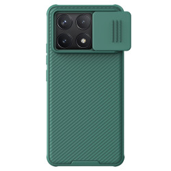 Husa magnetica protectie spate si camera foto verde pentru Poco F6 Pro 5G Husa magnetica protectie spate si camera foto verde pentru Poco F6 Pro 5G