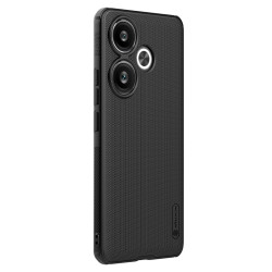 Husa protectie spate din plastic negra pentru Poco F6 5G Husa protectie spate din plastic negra pentru Poco F6 5G