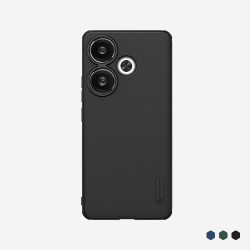 Husa protectie spate din plastic negra pentru Poco F6 5G