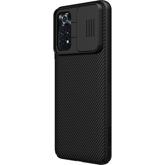 Husa protectie spate si camera foto negru pentru POCO M4 PRO 4G Husa protectie spate si camera foto negru pentru POCO M4 PRO 4G
