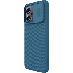 Husa protectie spate si camera foto albastru pentru Poco X4 GT 5G Husa protectie spate si camera foto albastru pentru Poco X4 GT 5G