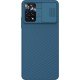 Husa protectie spate si camera foto albastru pentru Poco X4 Pro 5G