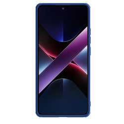 Husa protectie spate si camera foto albastră pentru POCO X7 PRO 5G Husa protectie spate si camera foto albastră pentru POCO X7 PRO 5G