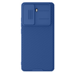 Husa protectie spate si camera foto albastră pentru POCO X7 PRO 5G
