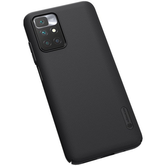 Husa protectie spate din plastic negru pentru Redmi 10 Husa protectie spate din plastic negru pentru Redmi 10