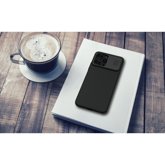 Husa protectie spate si camera foto negru pentru Redmi 12 4G