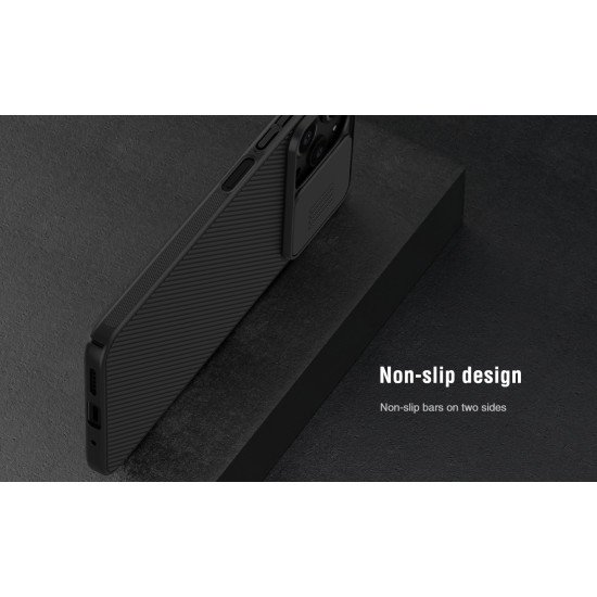 Husa protectie spate si camera foto negru pentru Redmi 12 4G