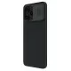 Husa protectie spate si camera foto negru pentru Redmi 12 4G