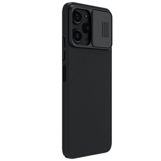 Husa protectie spate si camera foto negru pentru Redmi 12 4G