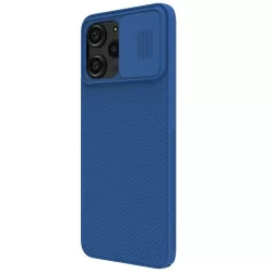Husa protectie spate si camera foto albastru pentru Redmi 12 4G