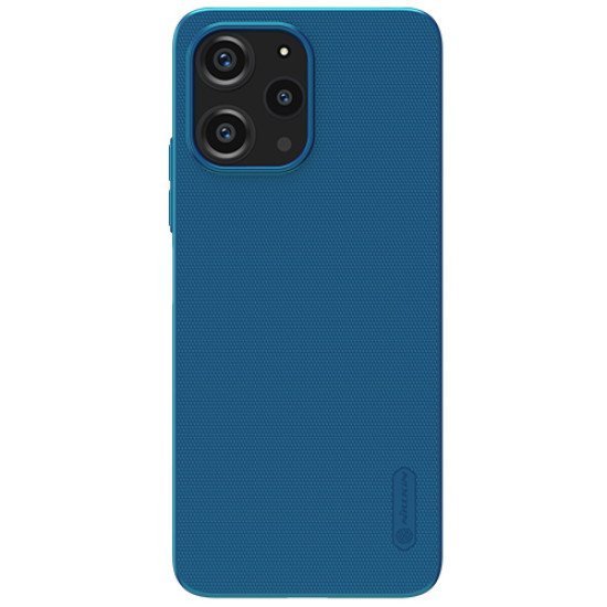 Husa protectie spate din plastic albastru pentru Redmi 12 4G