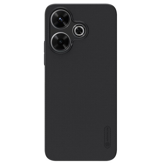 Husa protectie spate din plastic neagră pentru Redmi 13 4G / Poco M6 4G Husa protectie spate din plastic neagră pentru Redmi 13 4G / Poco M6 4G