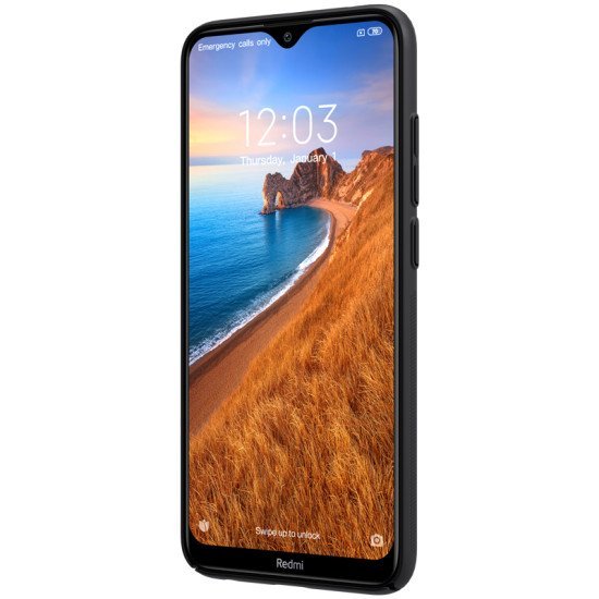 Husa protectie spate din plastic negru pentru Redmi 8