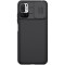 Husa protectie spate si camera foto negru pentru Redmi Note 10 5G / POCO M3 PRO 5G