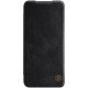 Husa din piele negru de lux QIN cu Redmi Note 10 5G / Poco M3 Pro 5G